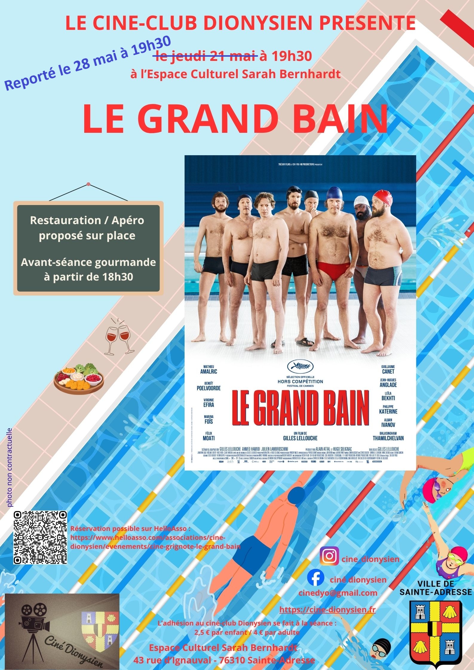 affiche reporté
